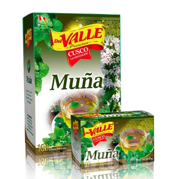muña infusion filtrantes del valle