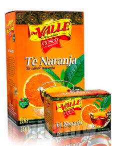 Te naranja del valle filtrante