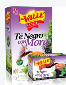 te negro con mora del valle