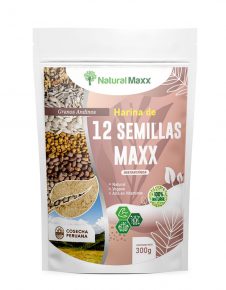 harina de 12 semillas naturalmaxx doypack