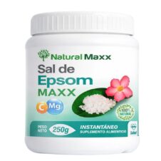 sulfato de magnesio 250gr pote