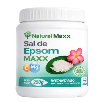 sulfato de magnesio 250gr pote