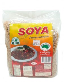 Carne de soya granulos pollo granulado hoja verde 500 gr
