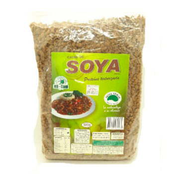 Carne de soya granulado hoja verde 500 gr