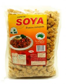 Carne de soya trozos pollo granulado hoja verde 500 gr
