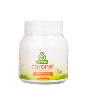 Estevia en polvo coronel endulzante natural 50 gr