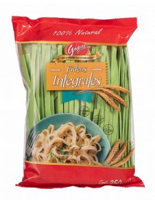 Fideos integrales sabor espinaca gopal 200 gr