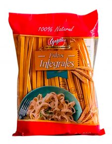 Fideos integrales sabor pimentón gopal 200 gr