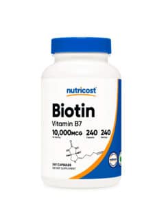 biotin 10000 mg nutricost