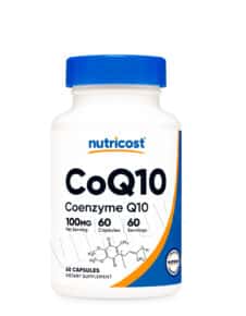 Coenzima QI0 (CoQ10)100mcg Nutricost 120 tabletas