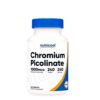 Picolinato de cromo(chromiun picolinate) 1000mcg Nutricost 240 capsulas