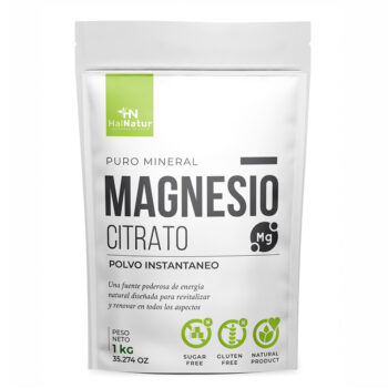 Citrato de magnesio puro halnatur