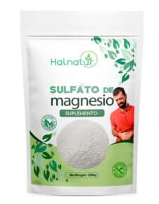 sulfat ode magnesio sal de epsom o sal de higuera