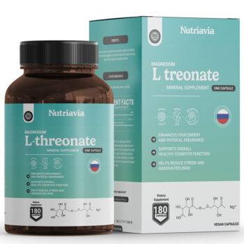 Treonato de magnesio Nutriavia 180 capsulas