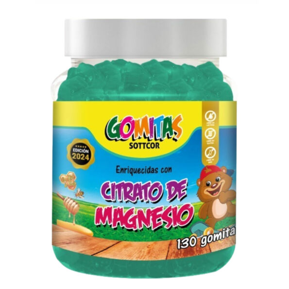 Sottcor niños citrtao de magnesio130 gomitas