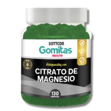 Sottcor citrato de magnesio 130 gomitas