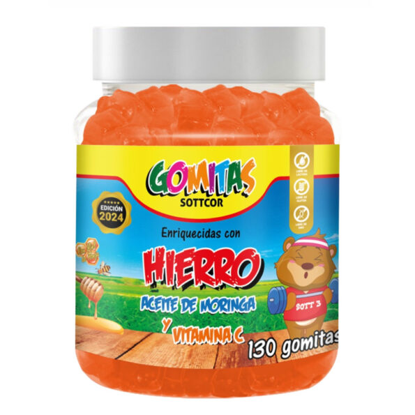 Sottcor niños hierro zinc130 gomitas