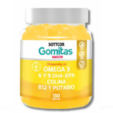 Sottcor Omega 3, 6 y 9 130 gomitas