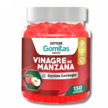 Sottcor vinagre de manzana 130 gomitas