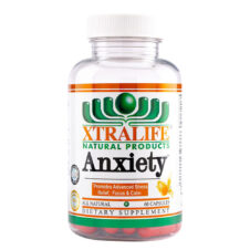 Anxiety ashwaghanda rhodiola 500mg 60 capsula xtralife