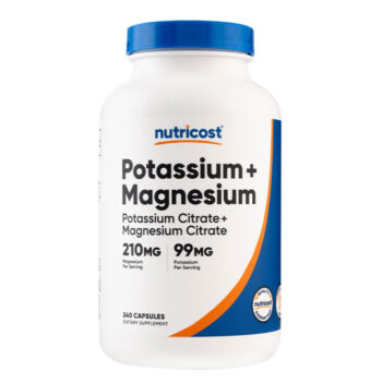 Potasio & magnesio 240 capsulas nutricost