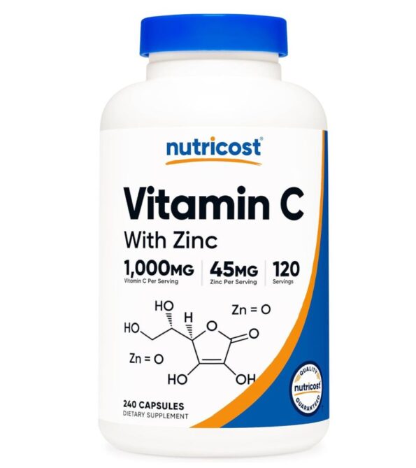 VITAMINA C CON SING NUTRICOST