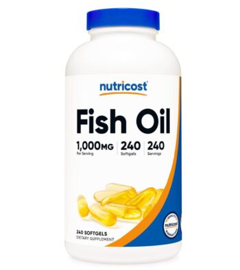 fish oil 240 capsulas nutricost